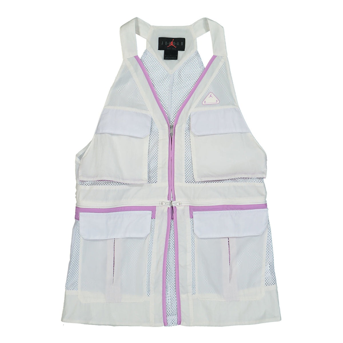 23 ENGINEERED VEST WHITE / PURPLE