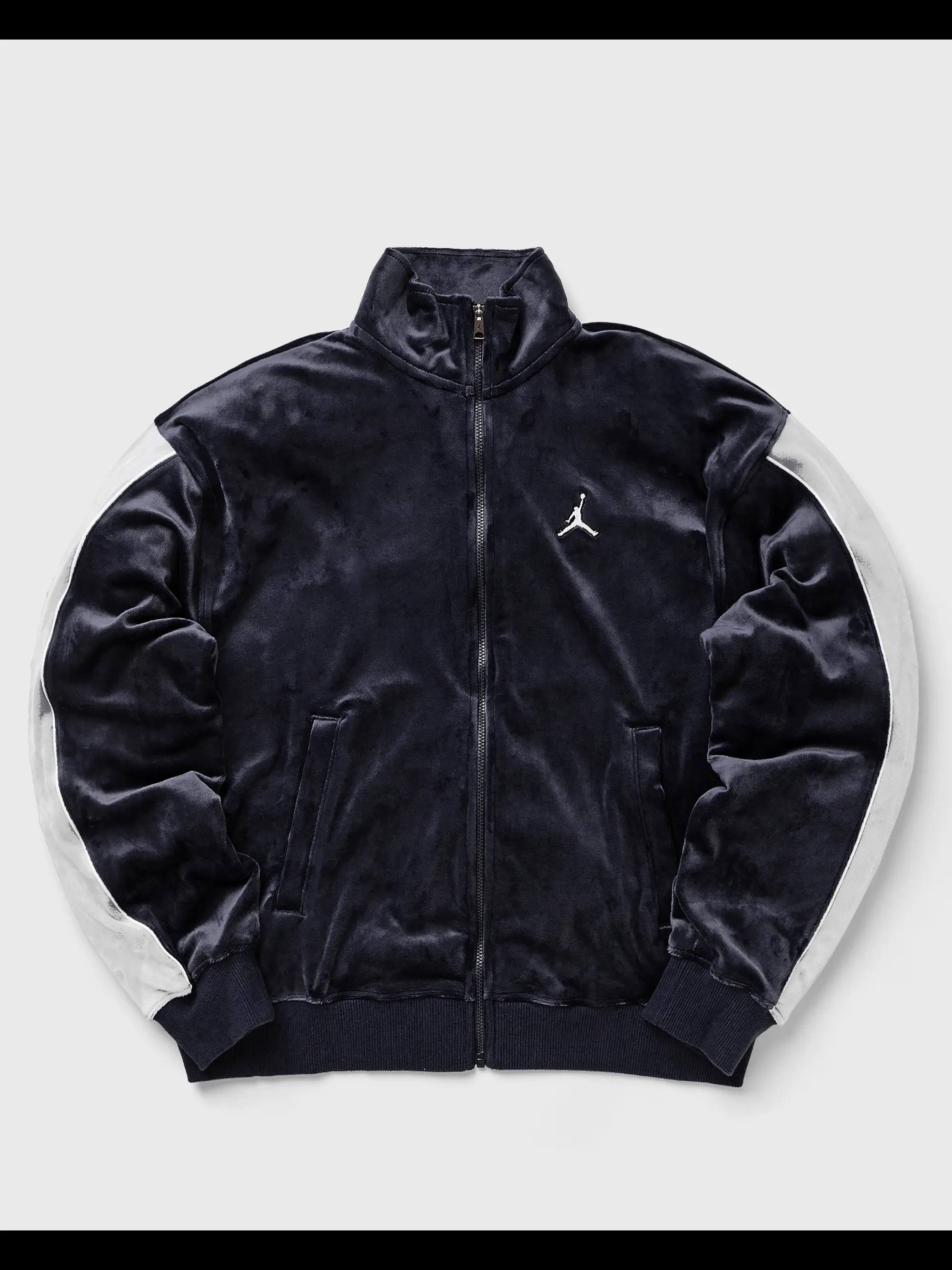 FLIGHT VELOUR JACKET BLACK GREY