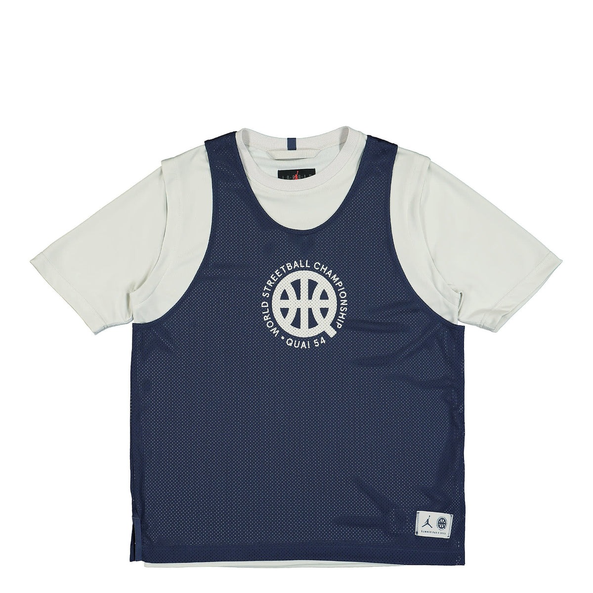 QUIA 54 TEE LIGHT BONE / NEUTRAL INDIGO