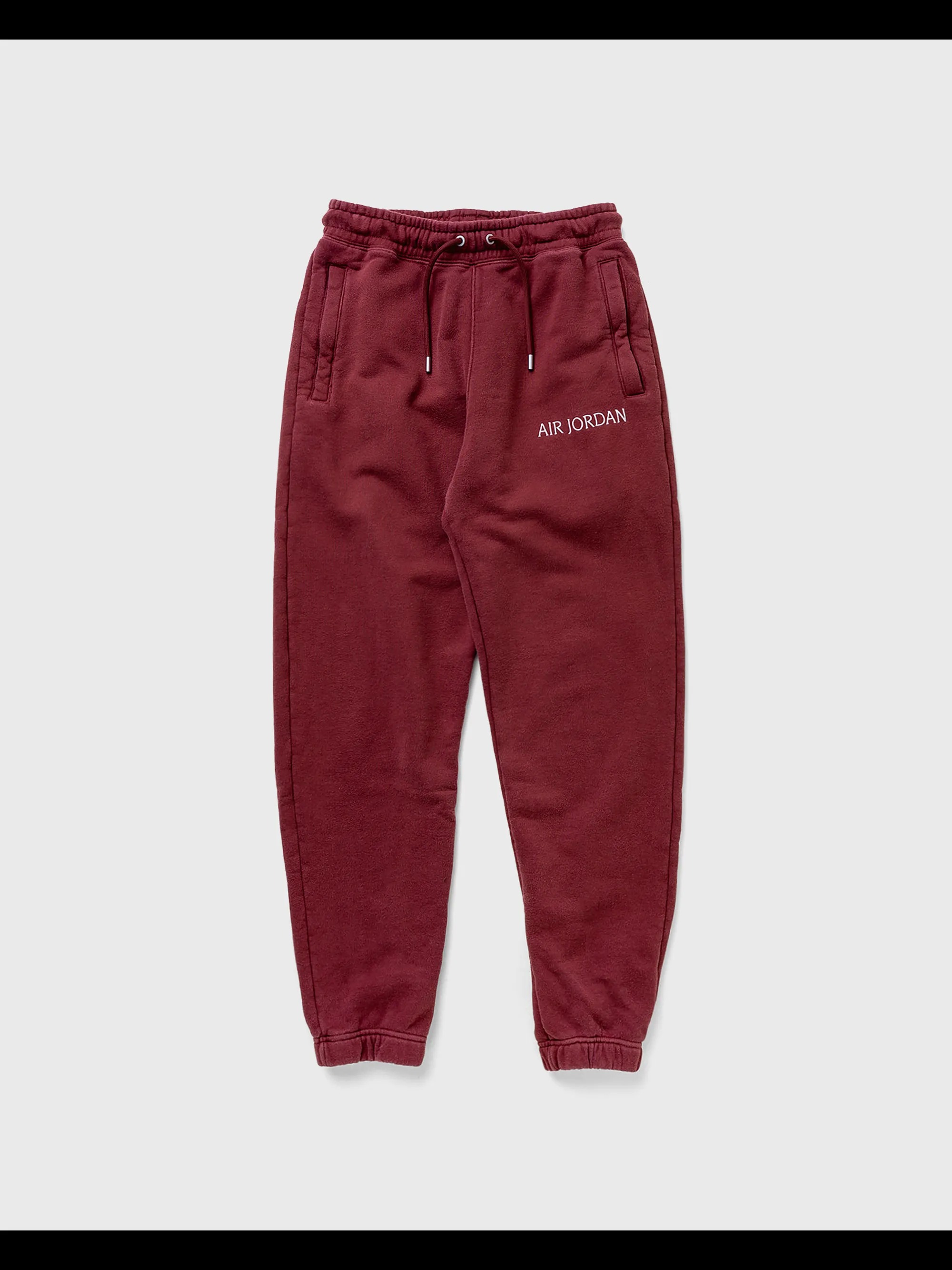 WORDMARK FLEECE PANT CHERRYWOOD RED / SAIL