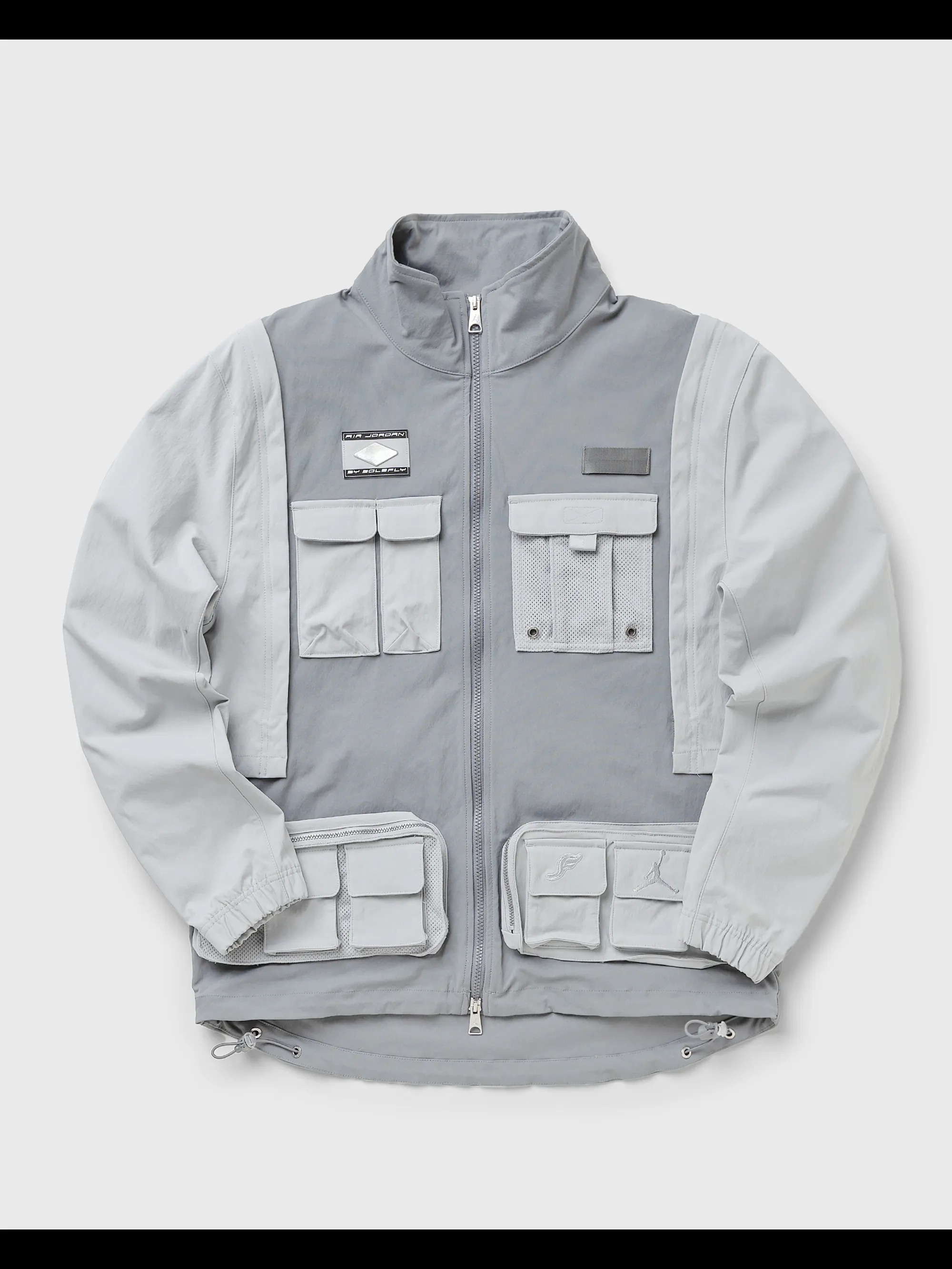 X SOLEFLY JACKET LIGHT SMOKE GREY
