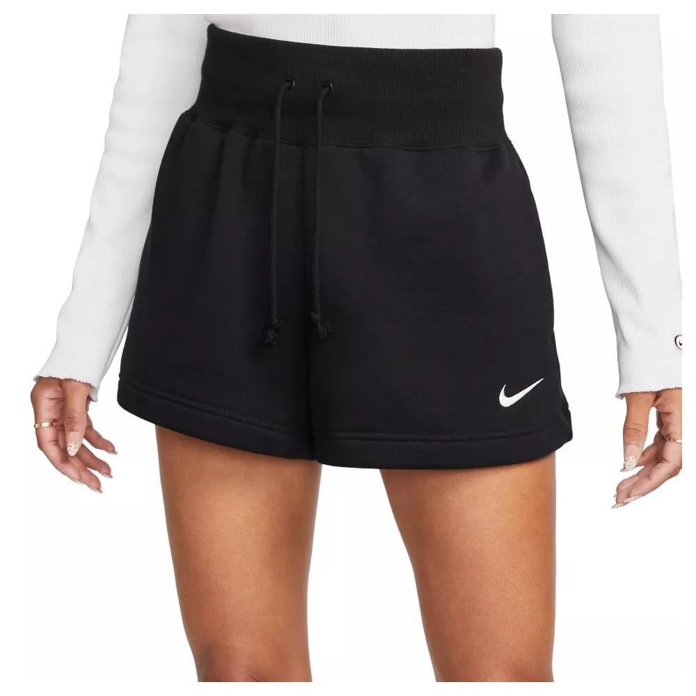 SPORTSWEAR PHOENIX FLEECE HIGH-WAISTED LOOSE SHORTS