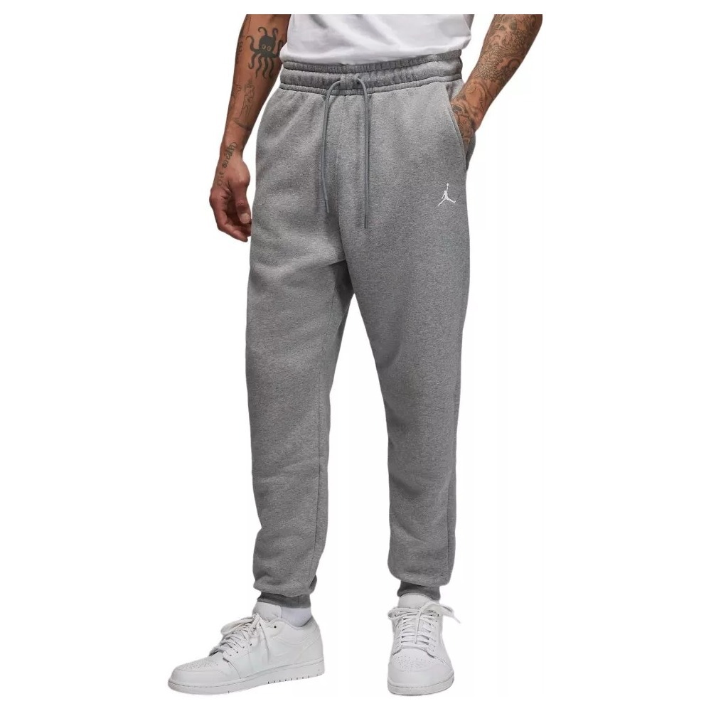 BROOKLYN FLEECE CARBON HEATHER / WHITE