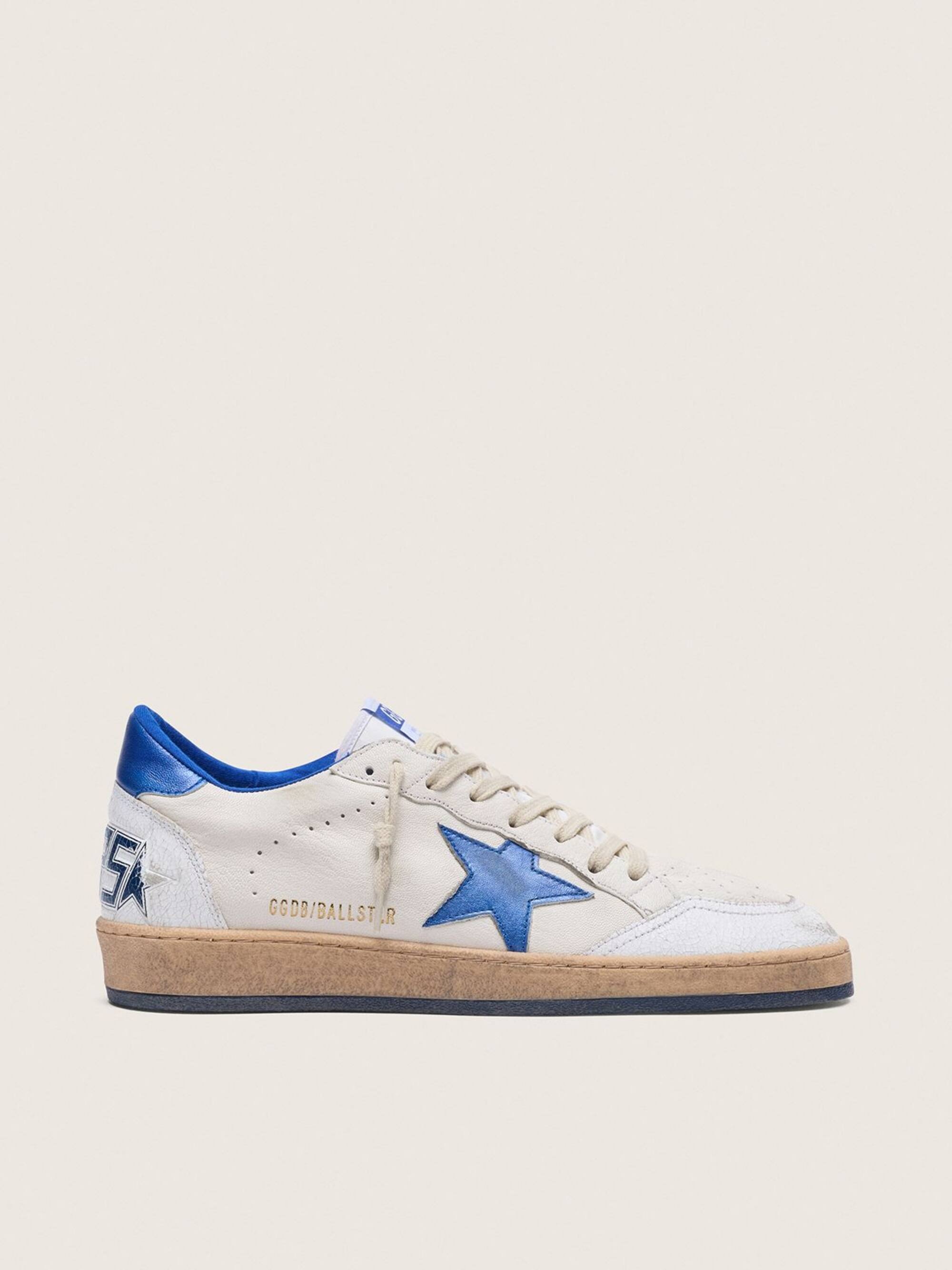 BALL STAR NAPPA UPPER LAMINATED STAR CRACK SPUR