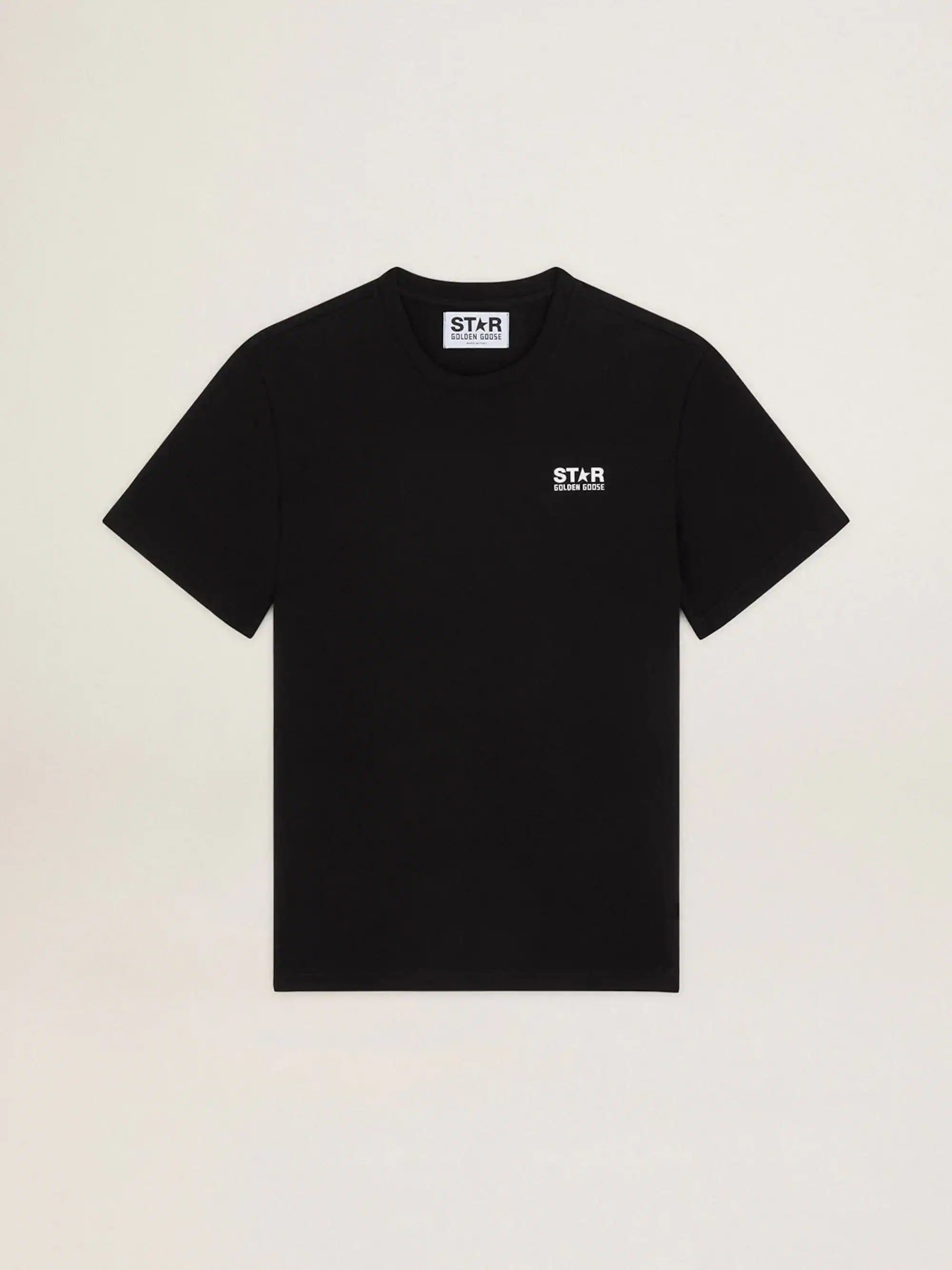 STAR M'S REGULAR T-SHIRT / LOGO/ BIG STAR BACK/ BLACKBOARD