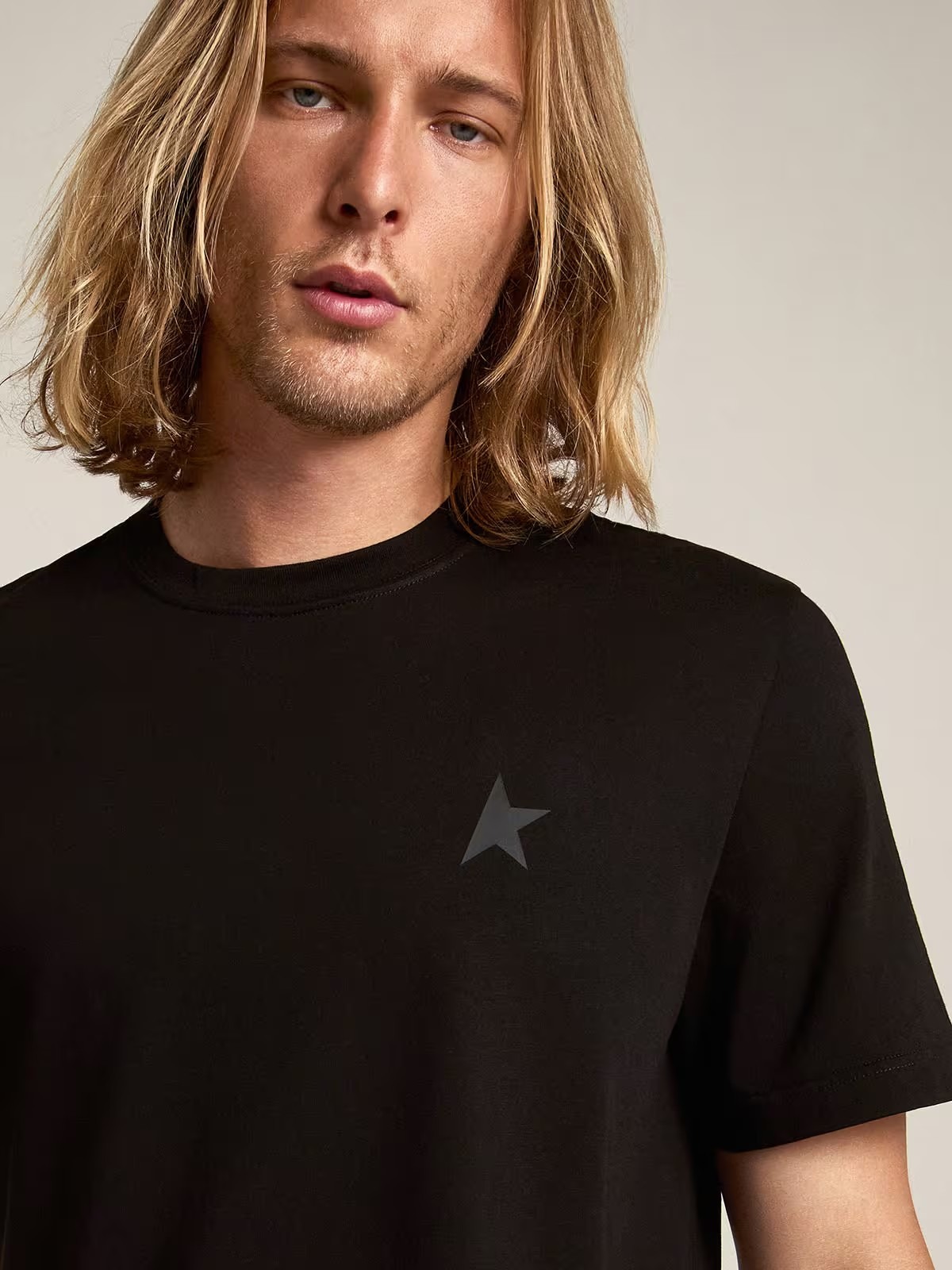 STAR W'S REGULAR T-SHIRT/ SMALL STAR/BLACKBOARD