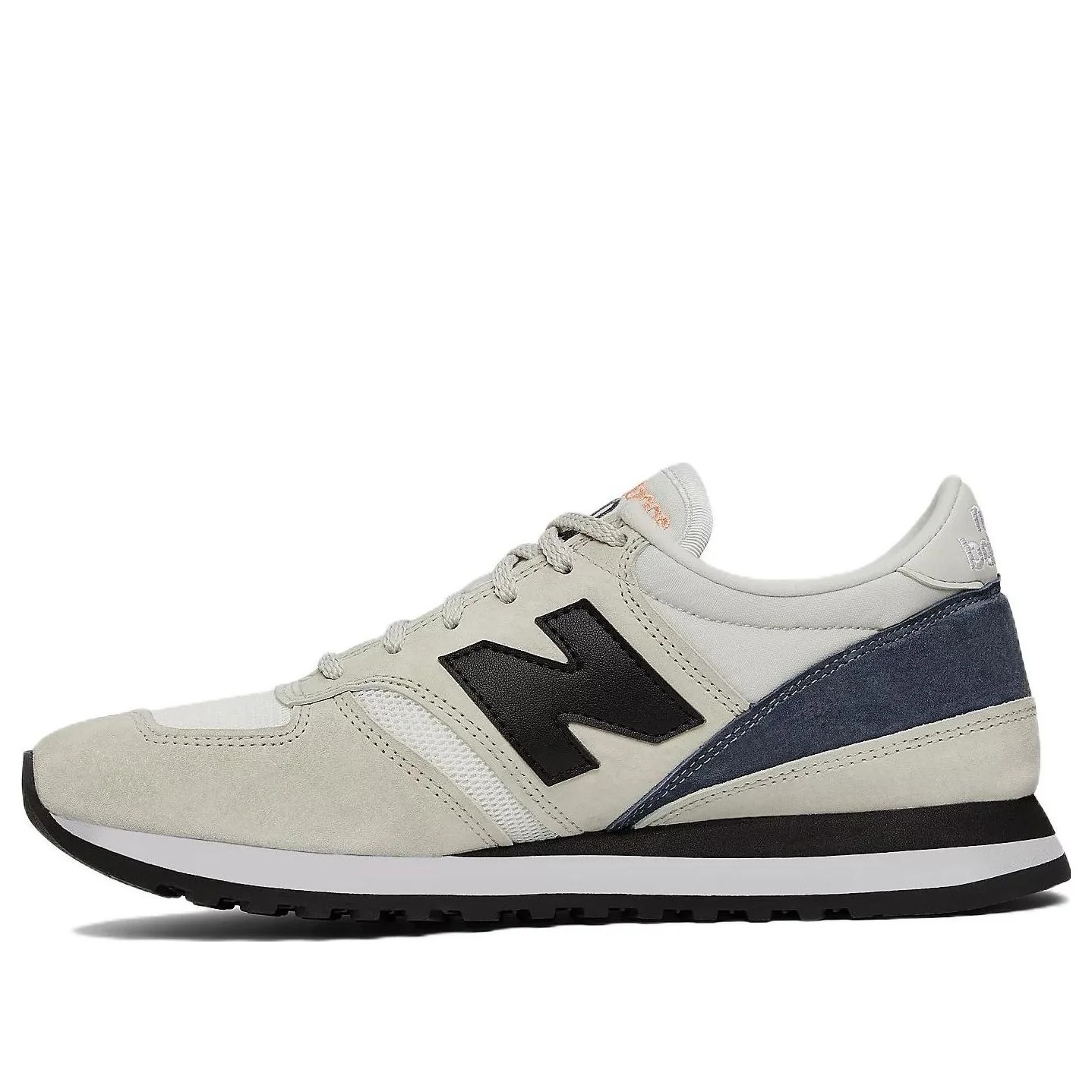 NEW BALANCE 730 (MADE IN ENGLAND) OFF‑WHITE / BLACK / LIGHT BLUE