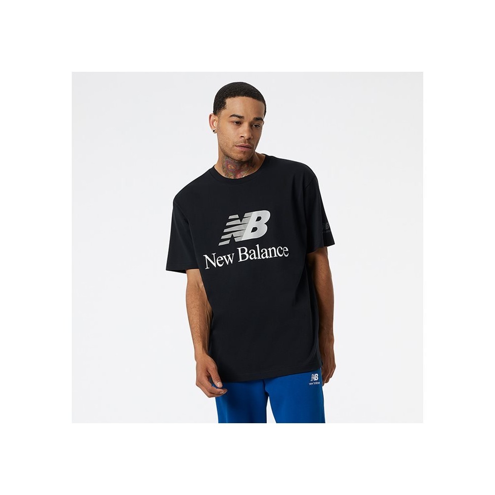 ESSENTIALS CELEBRATE SPLIT LOGO TEE