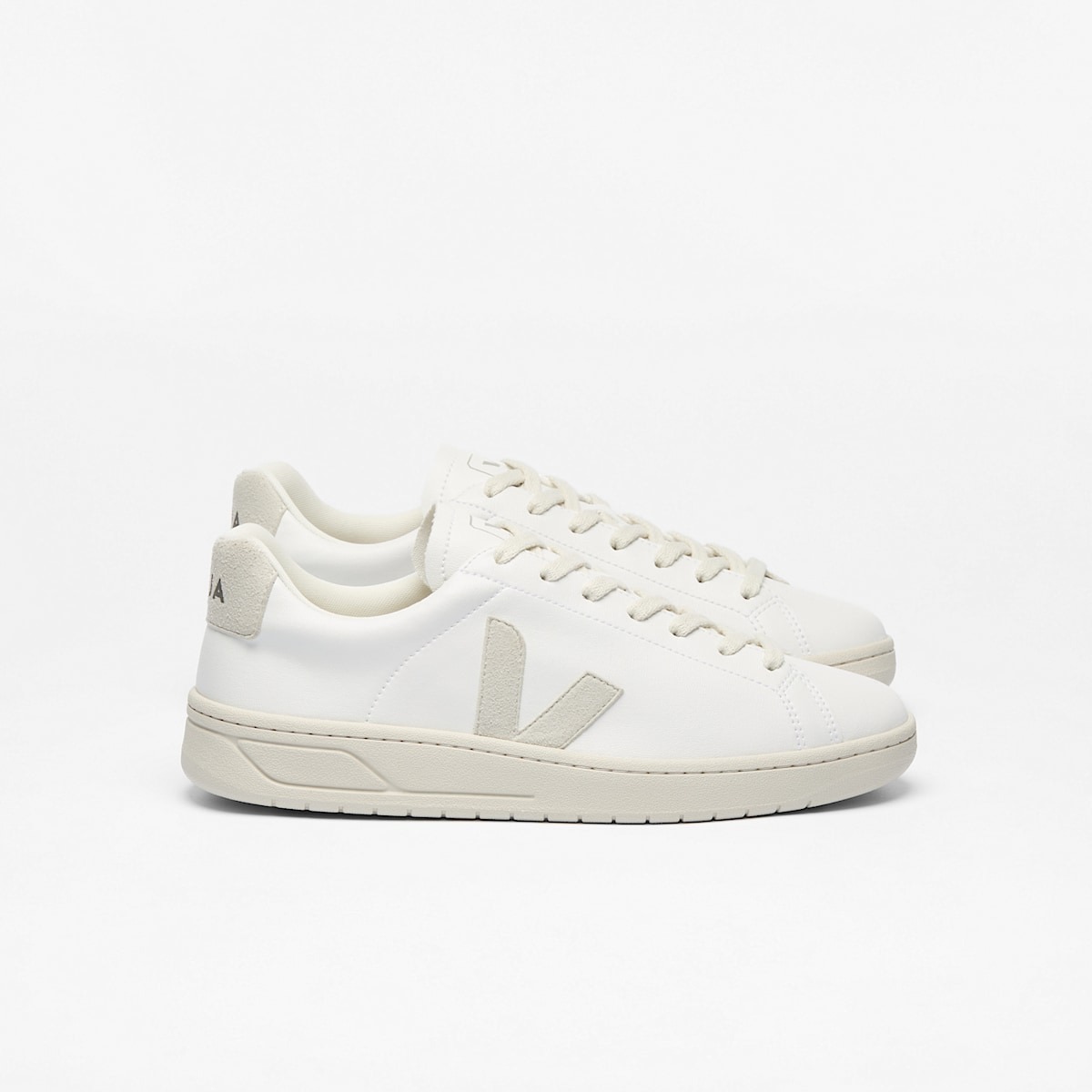 V-10 Leather White/White