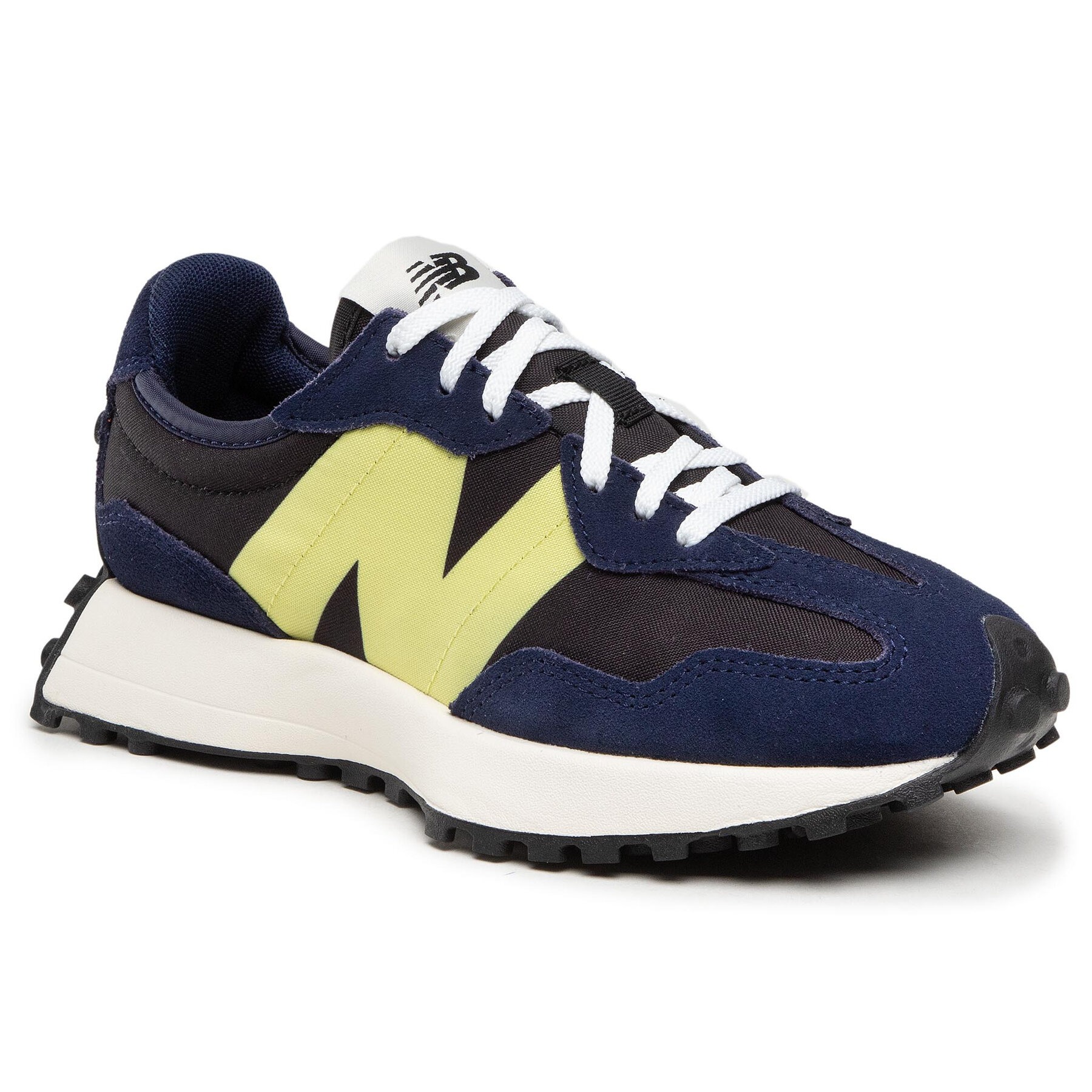 NEW BALANCE 327 ECLIPSE FIRST LIGHT NAVY / BLUE / YELLOW