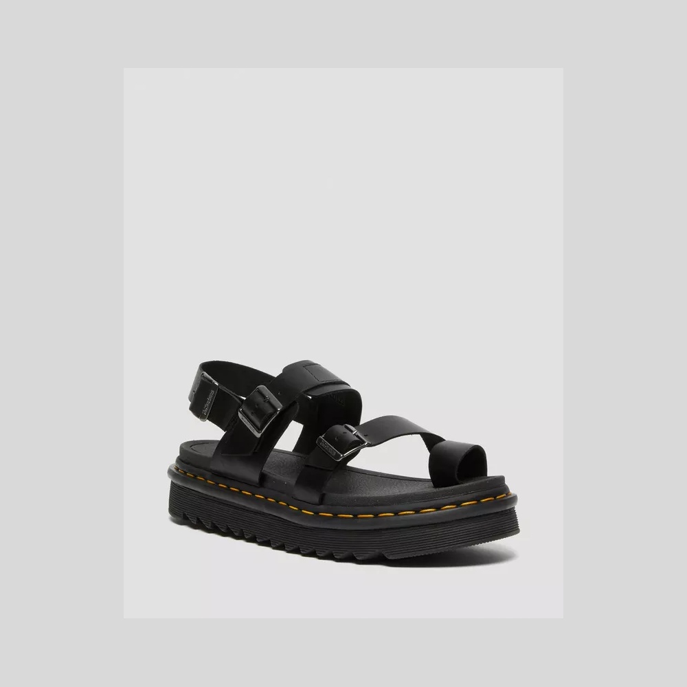 FYNN LEATHER STRAP SANDALS