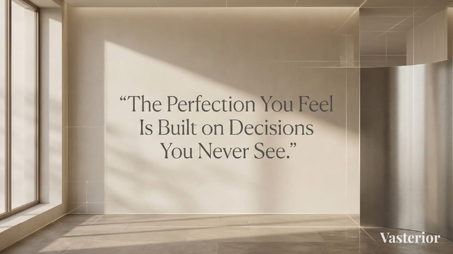 What Clients Don't See: The Micro-Decisions Behind a Perfect Space