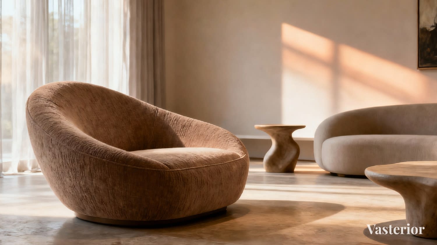 Sculptural Furniture Is Back - How to Use It Like a Pro - Understanding Scale and Breathing Space - 1