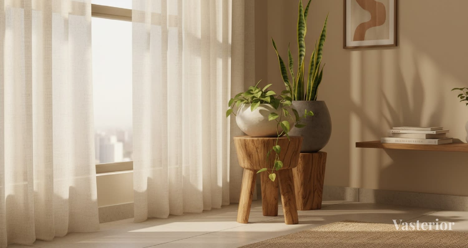 Feeling Mentally Drained at Home? 9 Vastu + Interior Fixes for Stress, Anxiety & Burnout - Fix #9 --- Bring Nature In the Right Way - 1