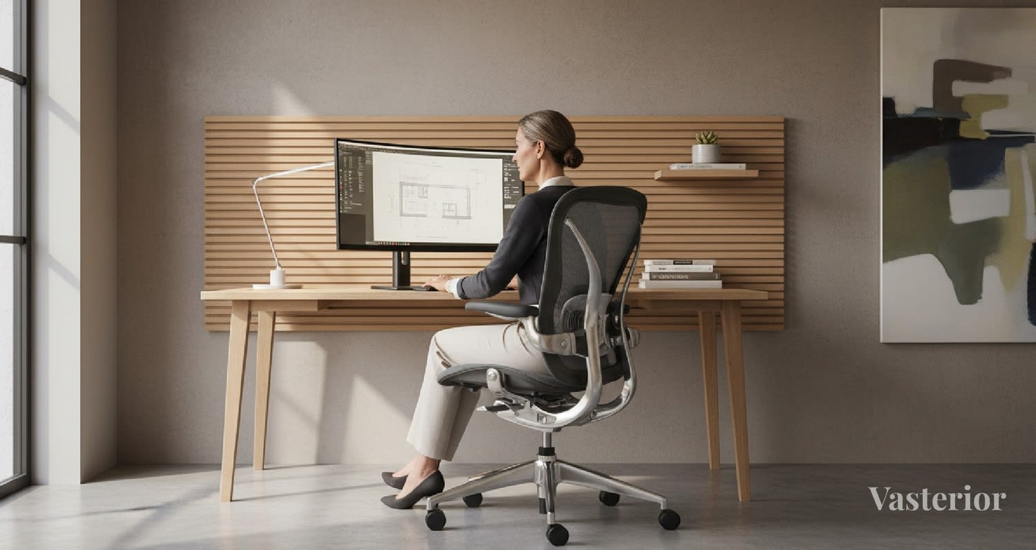 Work-From-Home Fatigue? 10 Vastu + Interior Fixes to Feel Focused Again - Fix #5 -- Fix Your Laptop + Monitor Placement (Energy Drain Is Real) - 1