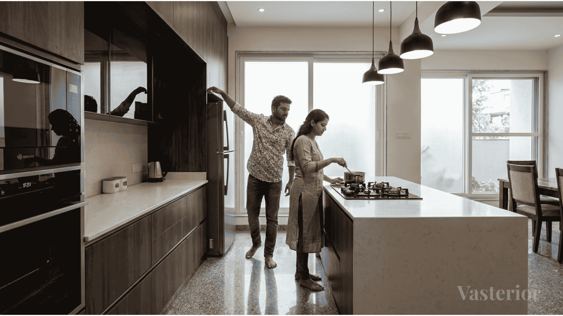 Common Vastu Defects Causing Money Problems in East Delhi Properties - 4. Poor Kitchen Placement and Planning - 1