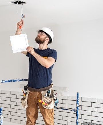 Classical garden with pool and statues