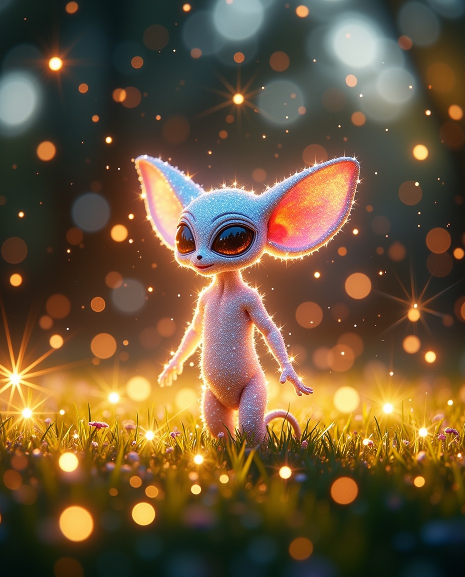 Output for the Glif "Flux Sparkly"