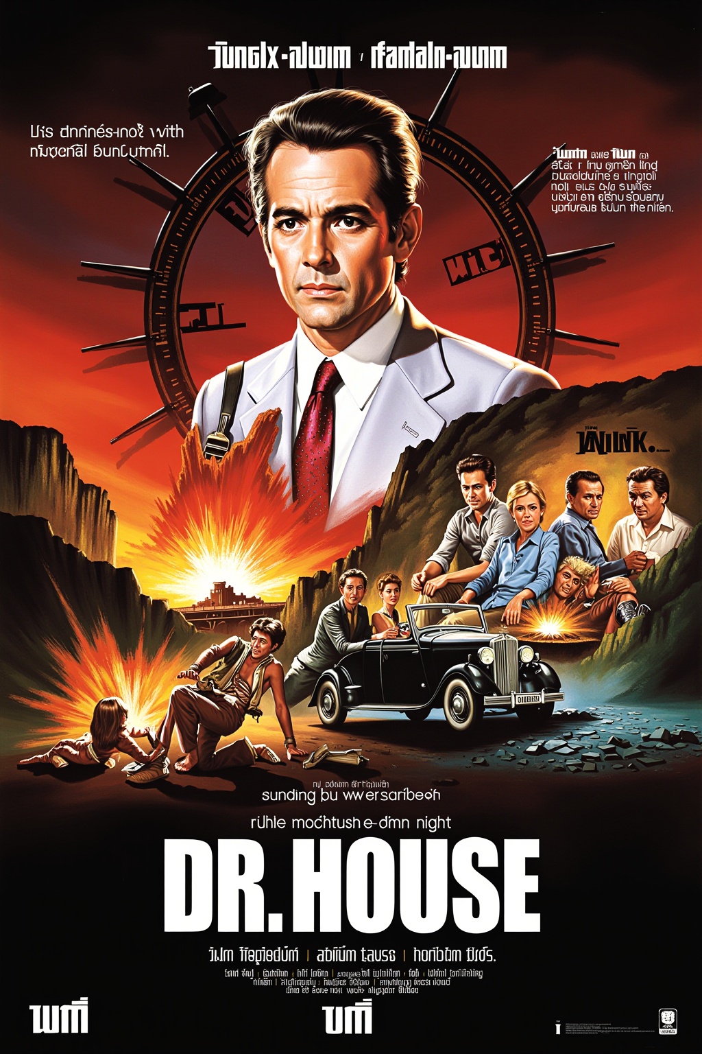 Output for the Skill "Thai Vintage Movie Poster"