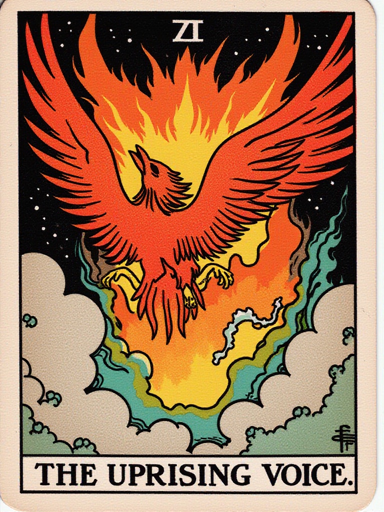 Output for the Glif "Random Tarot Card"