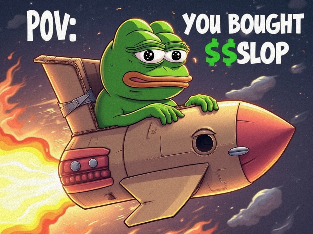 Output for the Glif "Pepe Meme Generator"