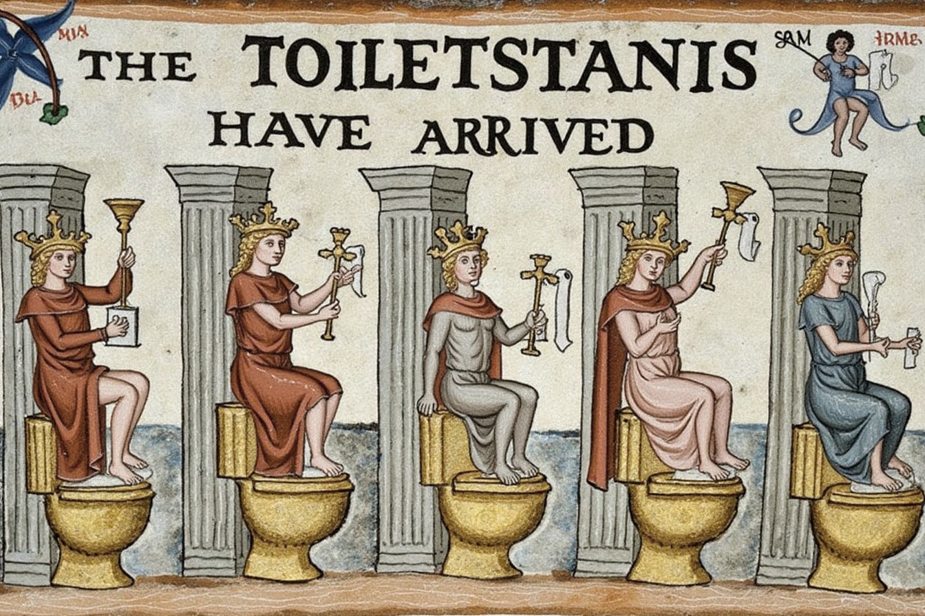 Output for the Glif "Weird Roman Memes"
