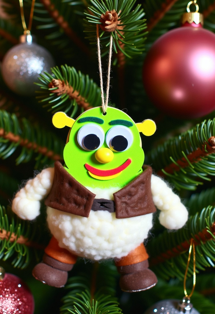 Output for the Workflow "Homemade Christmas Tree Ornament Maker"