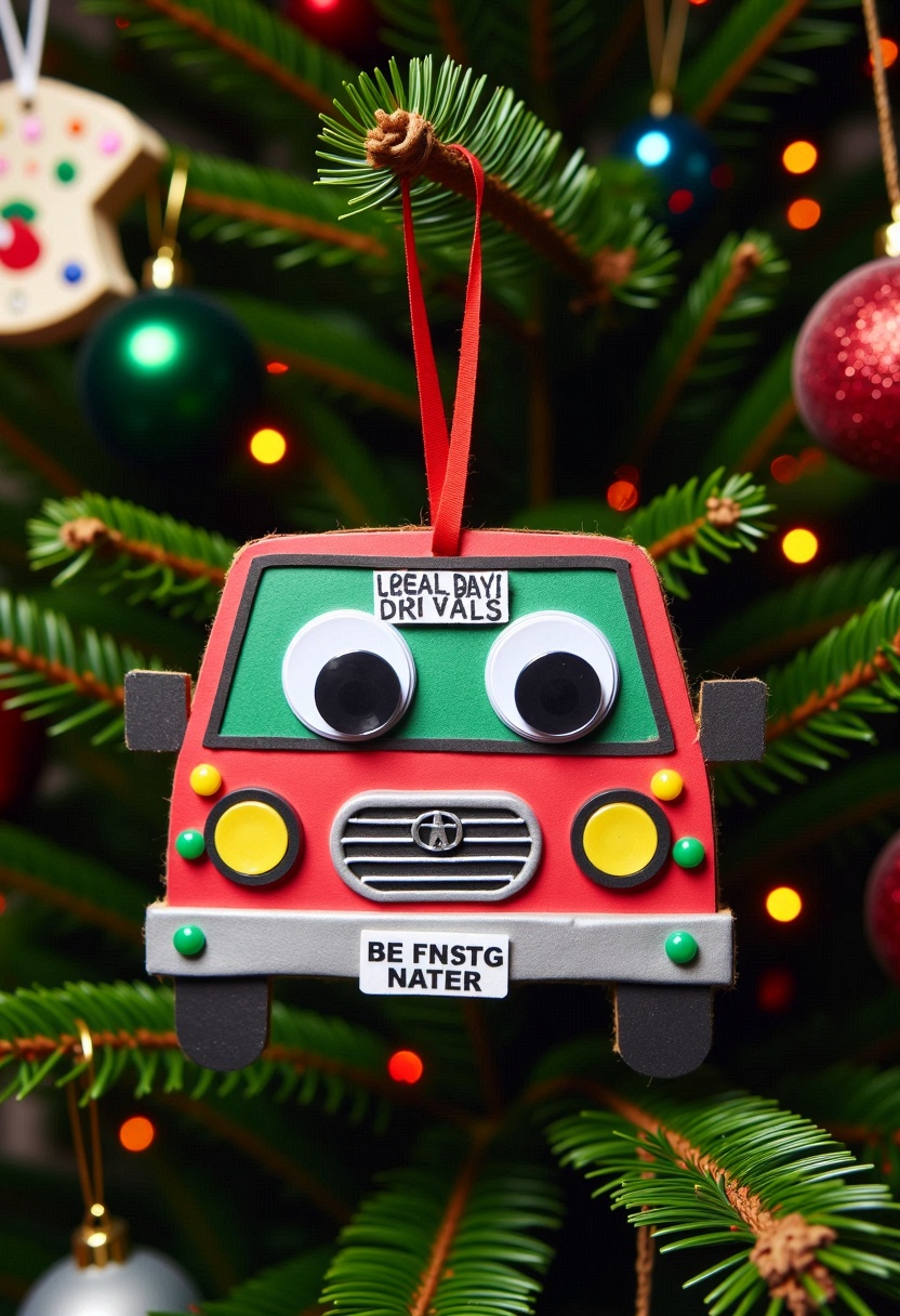 Output for the Glif "Homemade Christmas Tree Ornament Maker"