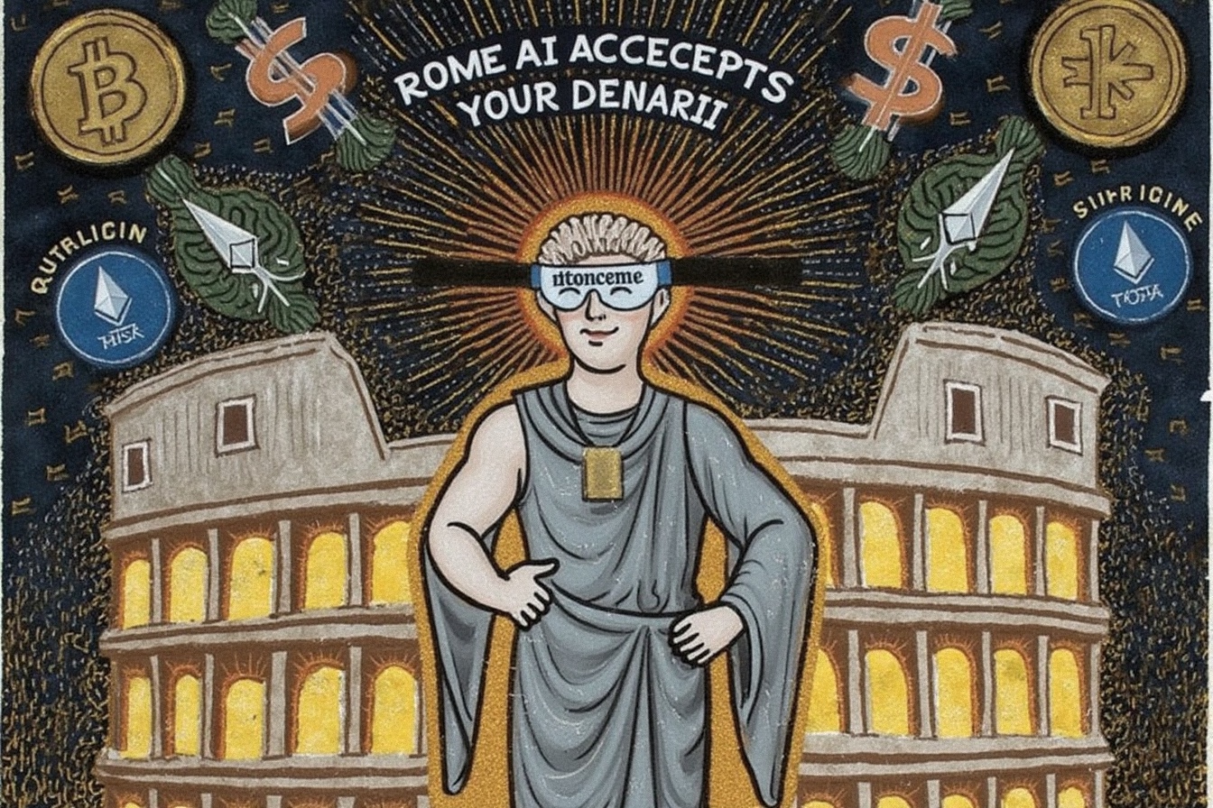 Output for the Glif "Weird Roman Memes"