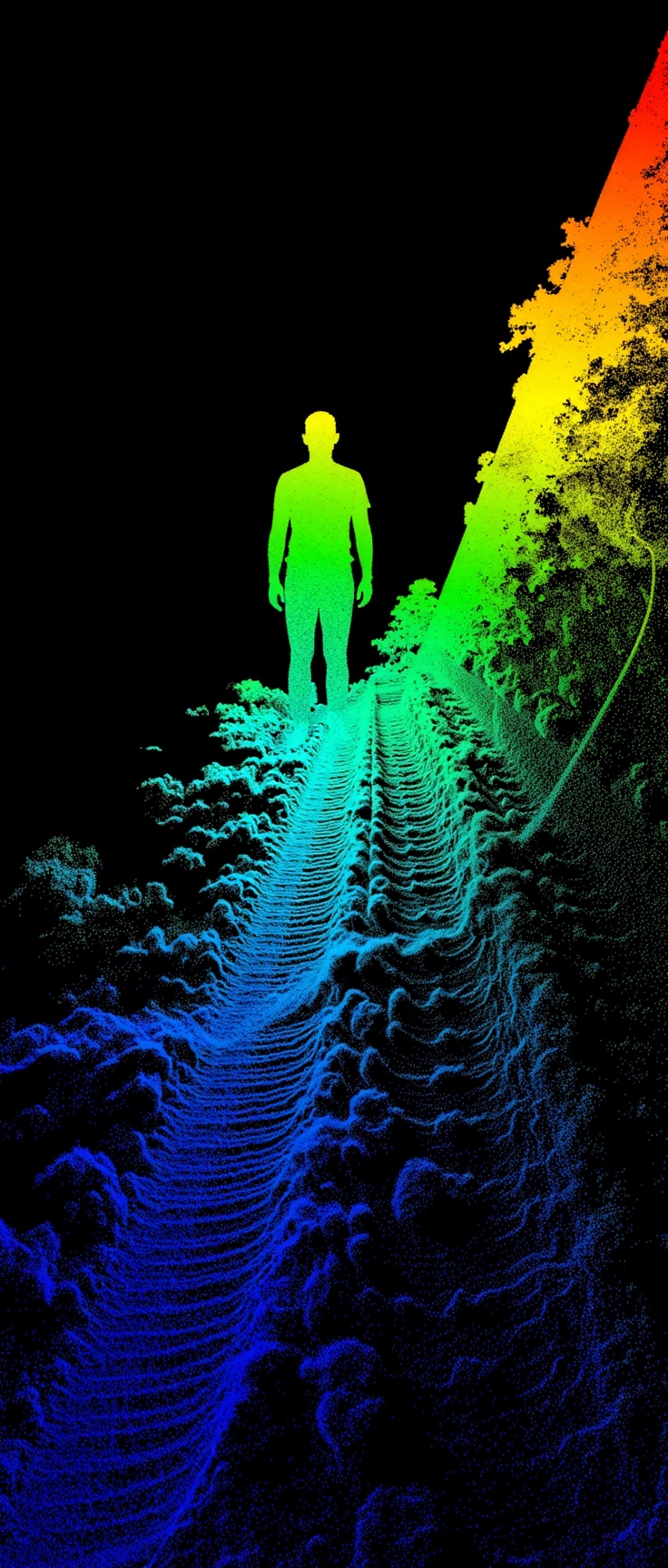 Output for the Glif "LiDAR Vision"