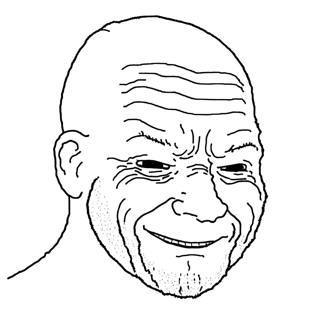 Output for the Glif "Wojak Generator upgrade (remix)"