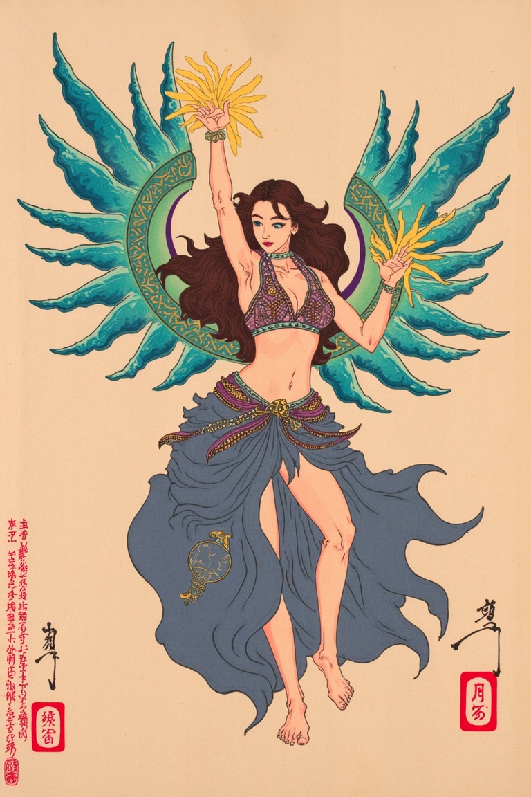 Output for the Workflow "Glif no Hyakushi"