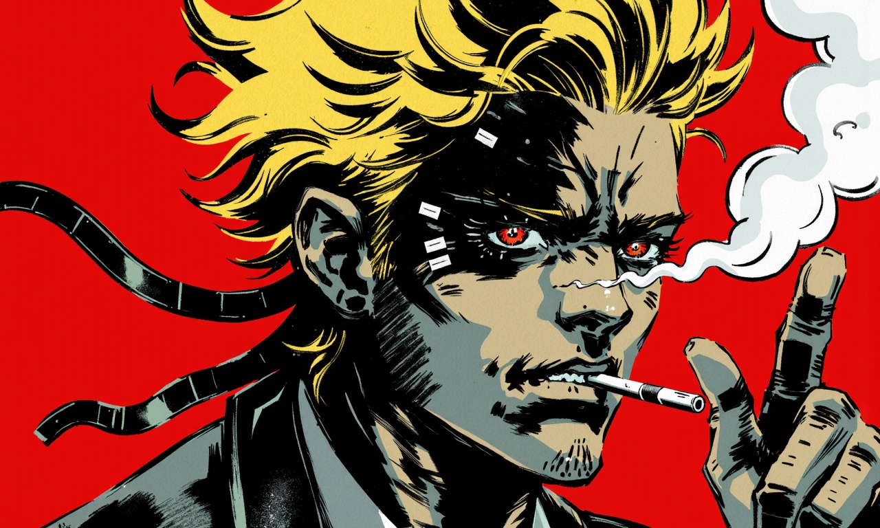 Output for the Glif "Metal Gear Solid Art Style"