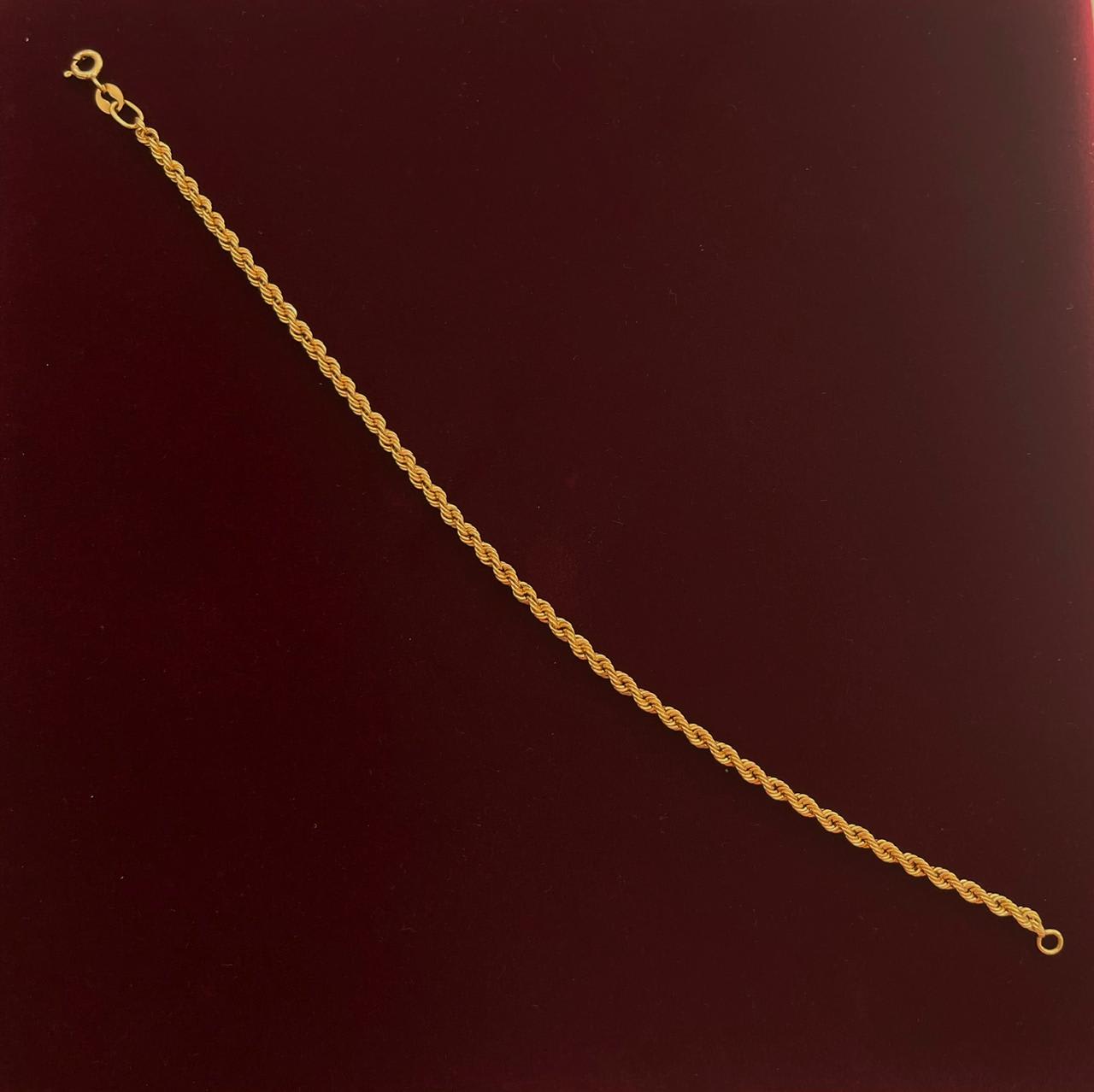 Pulsera Turbillón de Oro 18k