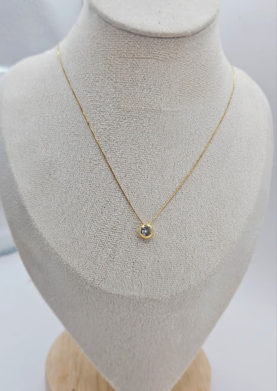 Cadena Veneciana + Dije Susanita Mediana de Oro 18K