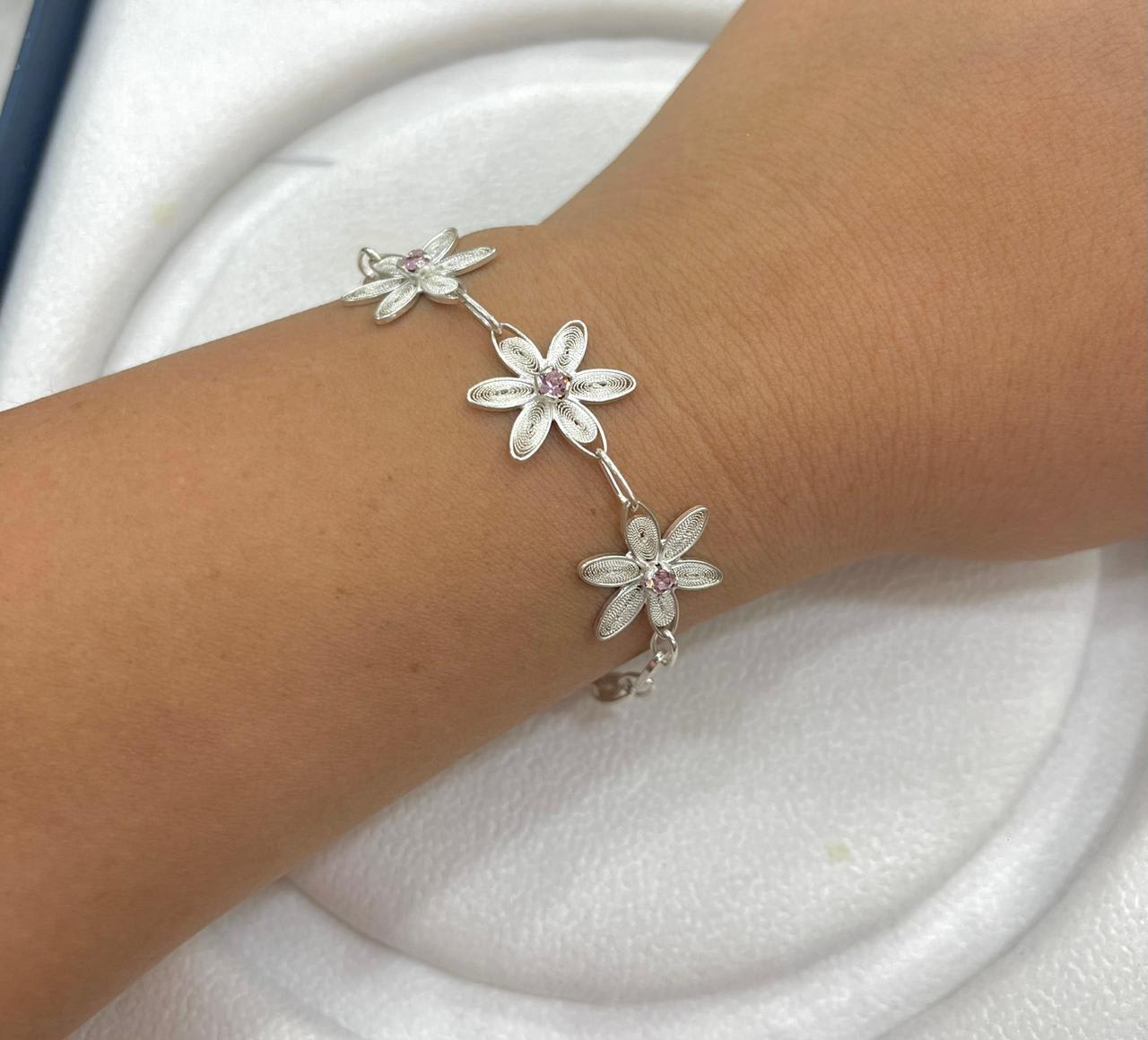 Pulsera de Filigrana Jazmín