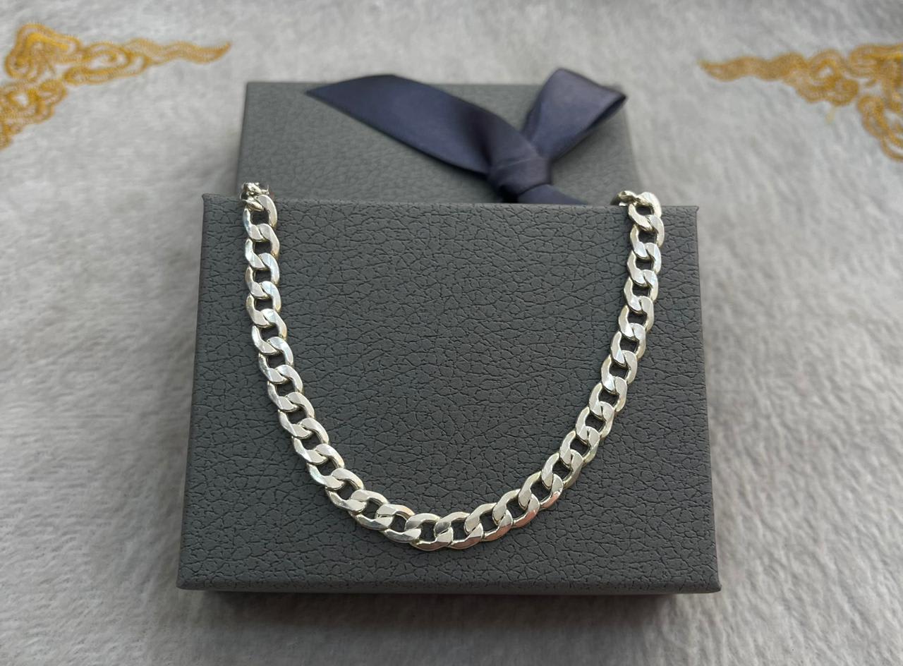 Pulsera de Plata Grumet para Caballero