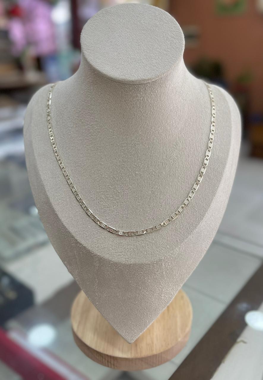 Cadena de Plata Gucci Plana