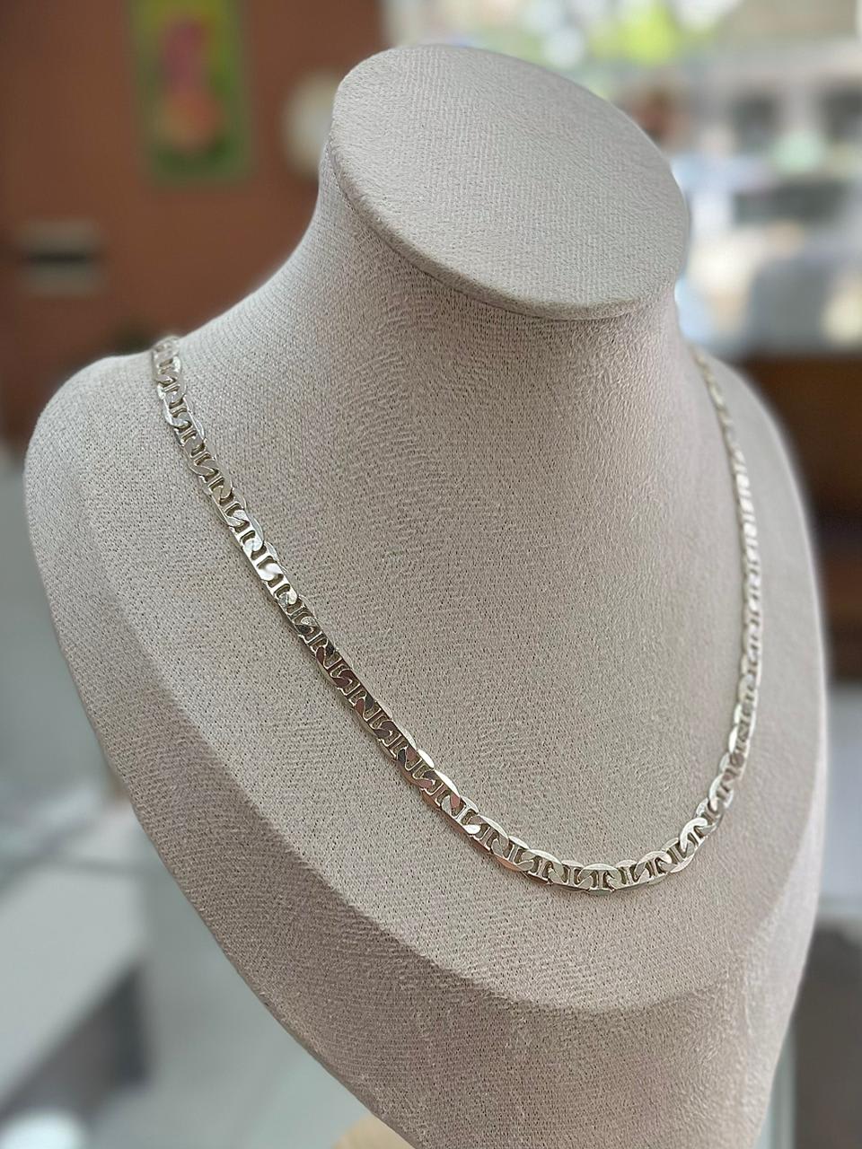 Cadena de Plata Gucci con Tupida
