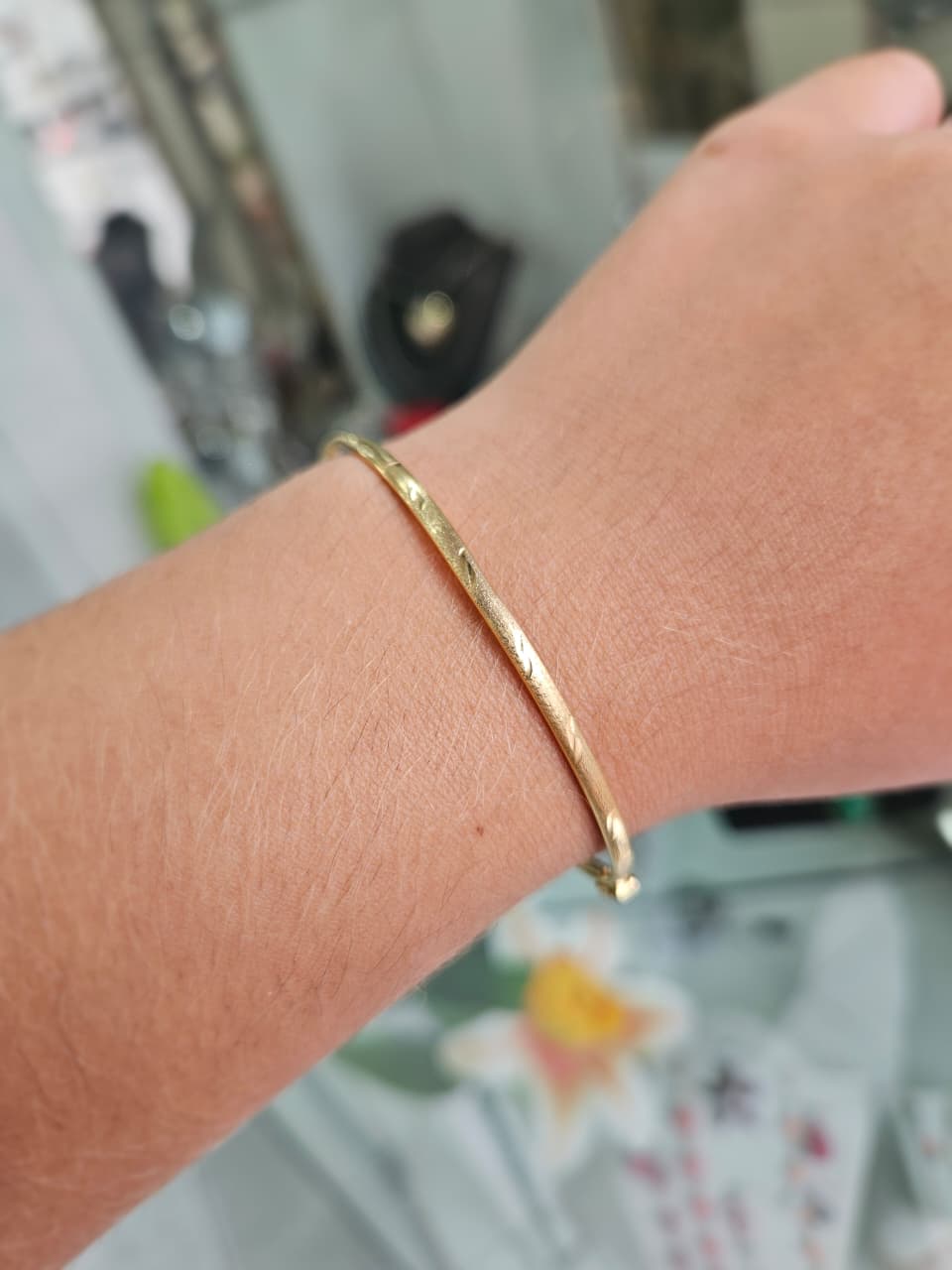 Pulsera Esclava de Oro 18k