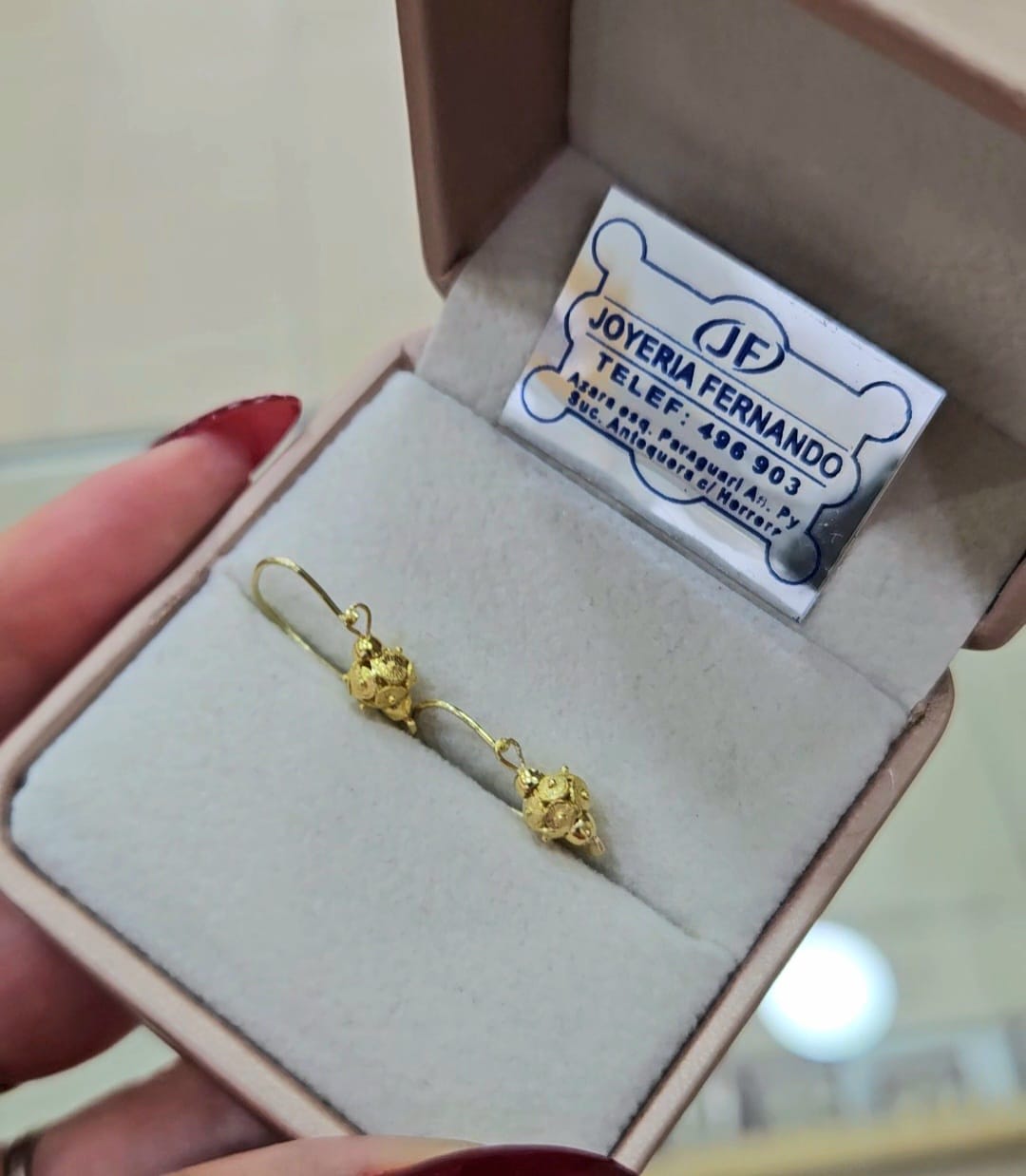 Aro de Filigrana Kambuchi de Oro 18k pequeño