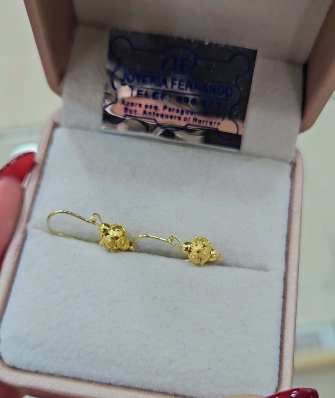 Aro de Filigrana Kambuchi de Oro 18k pequeño