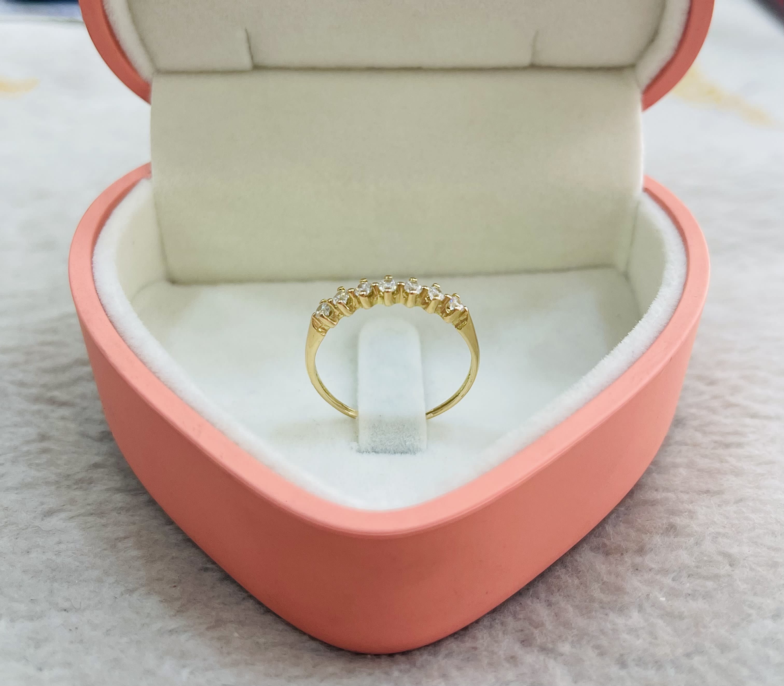 Anillo de Oro 18k Cintillo
