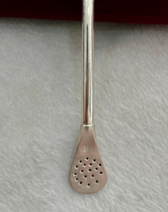Bombilla para Mate de Plata Simple