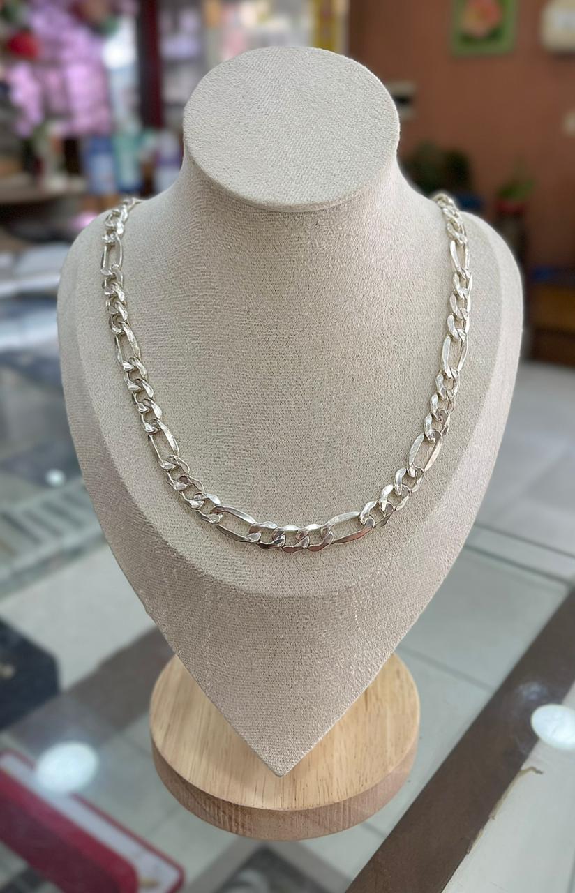 Cadena de Plata Eslabón 4x1