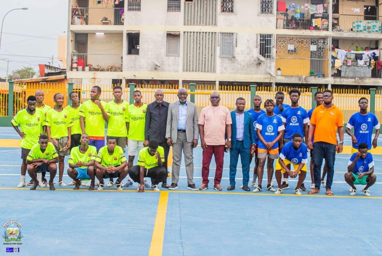 Réhabilitation du Terrain Omnisports Laurent Pokou : Retour en activité pour les sportifs de Vridi
