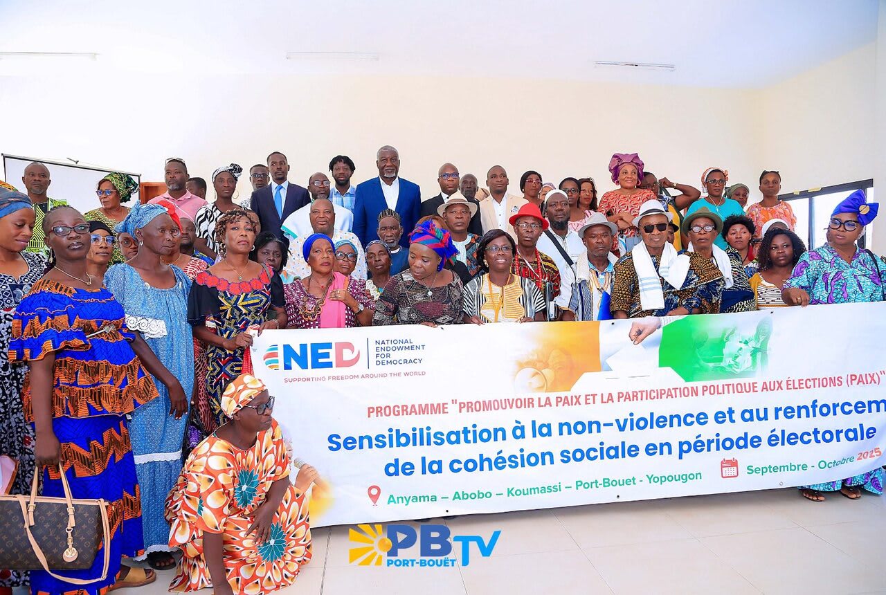 non-violence et cohésion sociale: Port-Bouët mise sur la cohésion et la paix