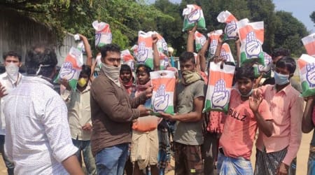 Youth Congress Launches "Rahul Kit" Bags For Poor and Migrant Workers