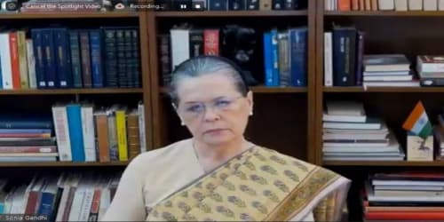 It is our duty to offer constructive criticism and suggestions, and be the voice of the people: Sonia Gandhi