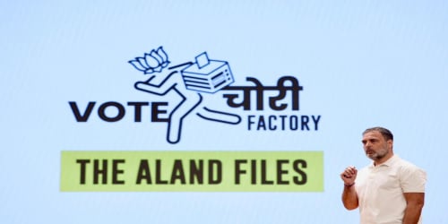 Leader of Opposition Shri Rahul Gandhi Presents Fresh Evidence On Electoral ‘Fraud’ and said Election Commission of India must stop protecting ‘Vote Chors’
